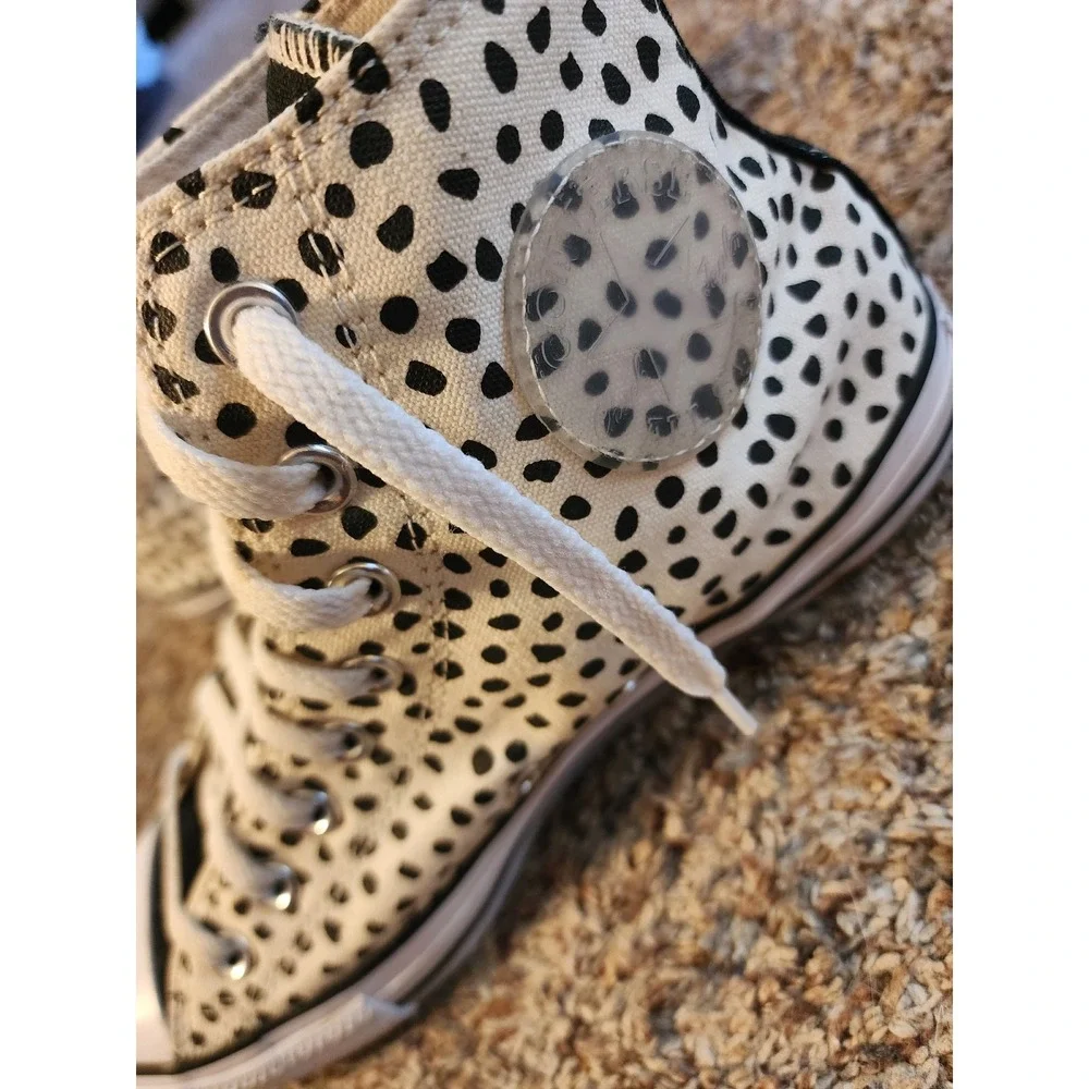 Converse Chuck Taylor All Star Dalmatian Spot Hi-Top Sneakers Women's 10